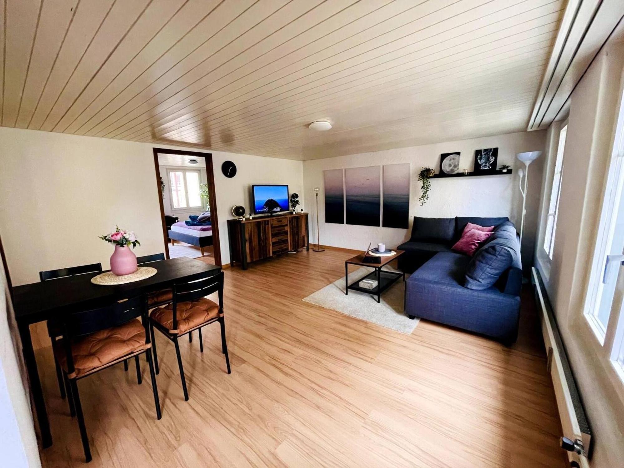 Newly Furnished Beautiful Old Building Apartment In The Center With Apple Tv St. Gallen Exterior foto