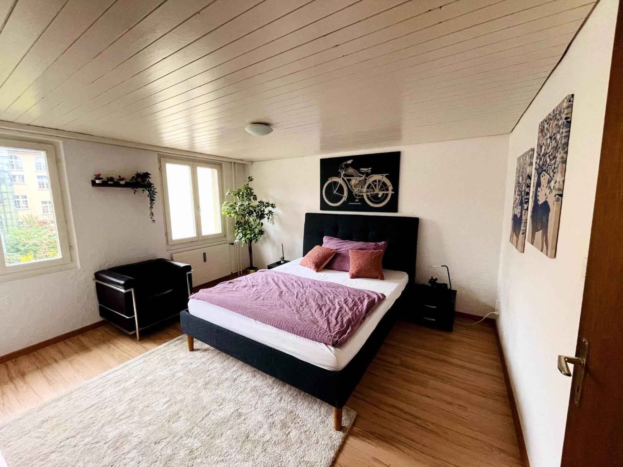 Newly Furnished Beautiful Old Building Apartment In The Center With Apple Tv St. Gallen Exterior foto
